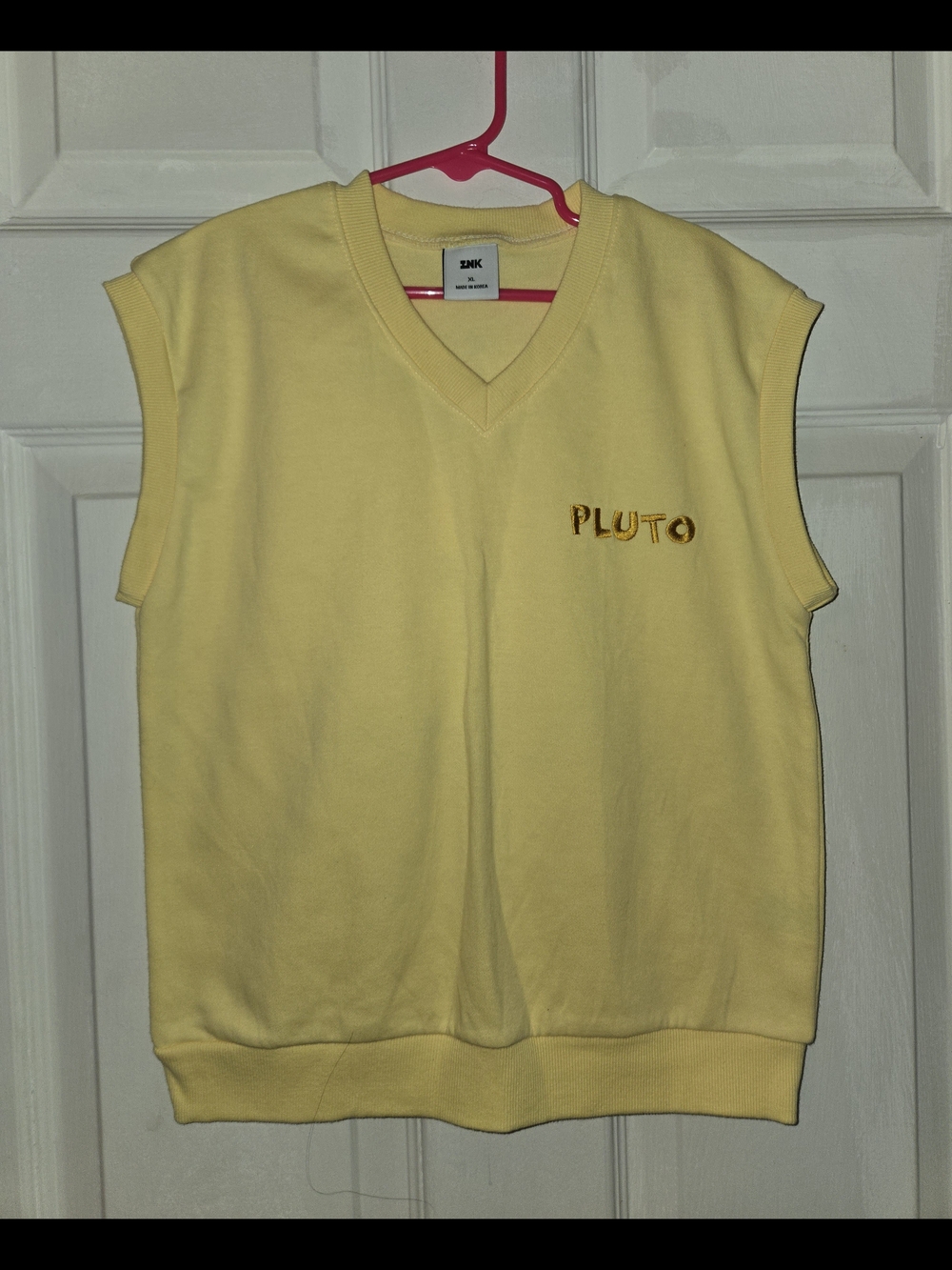 Ink Boy's Yellow V-Neck Sleeveless Short Set SZ Xl